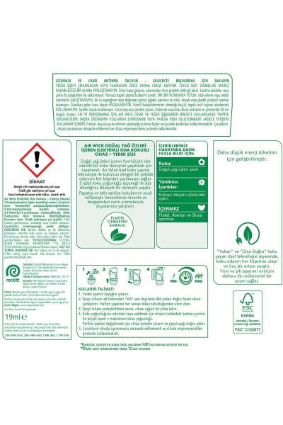Air Wick Elektrikli Oda Kokusu Vanilya Kit