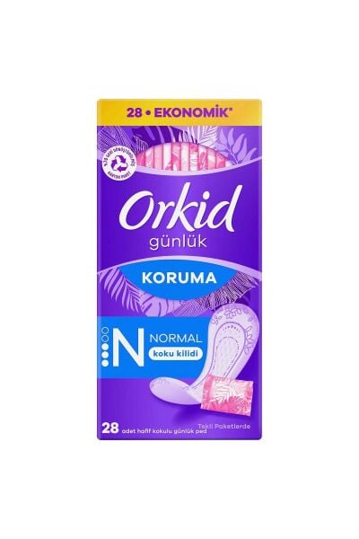 Orkid Günlük Ped Normal Paket 28 li