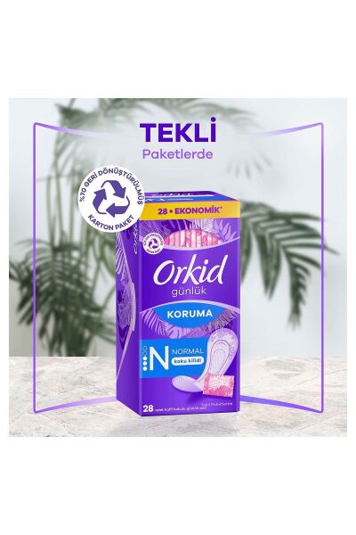 Orkid Günlük Ped Normal Paket 28 li