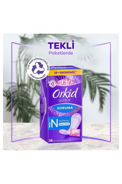 Orkid Günlük Ped Normal Paket 28 li