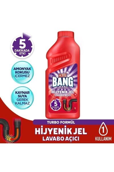 Cilit Bang Lavabo Açıcı Mutfak 500 ml