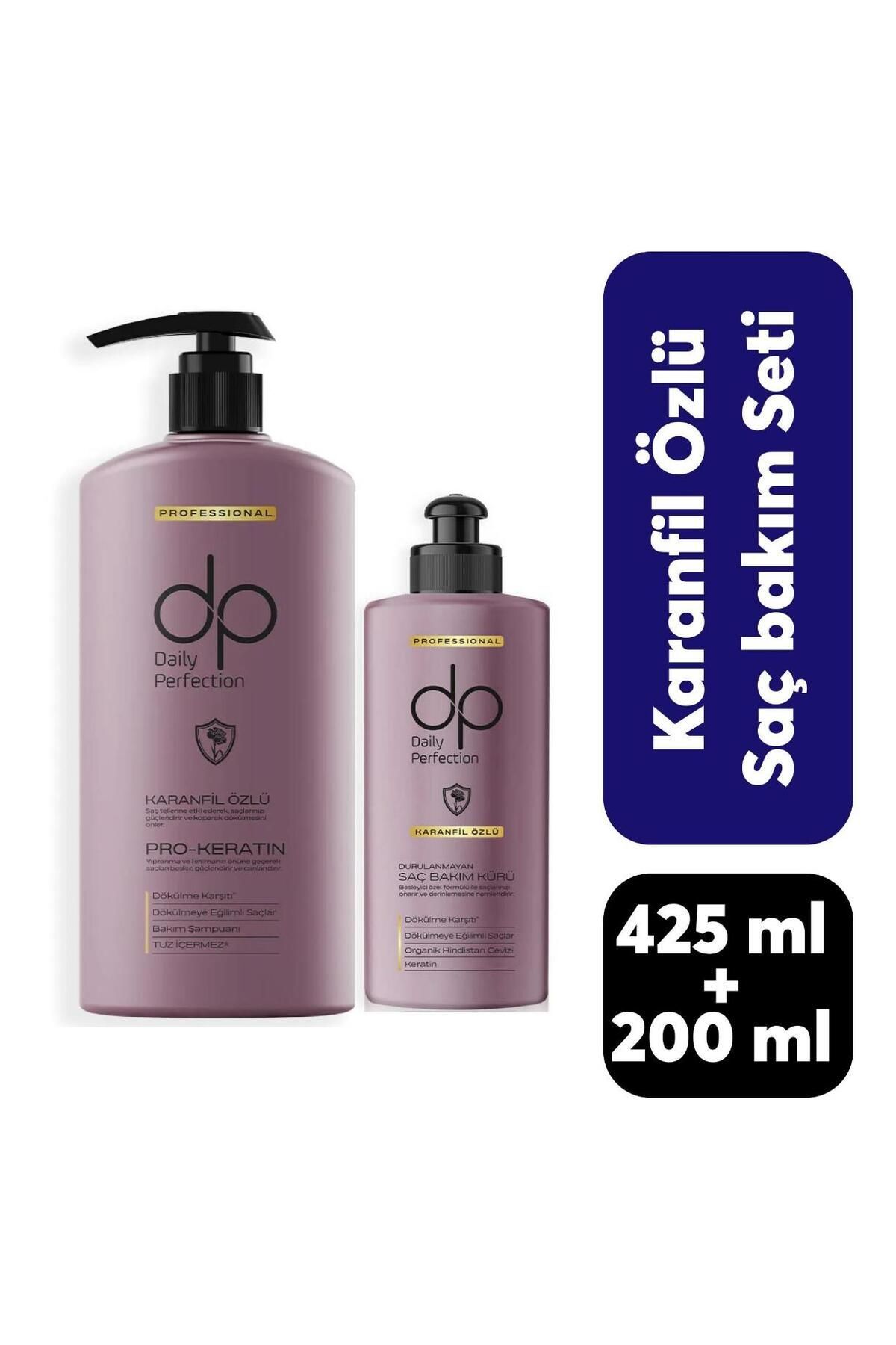 Dp Şampuan 425 ml + 200 ml Bakım Kürü Karanfil Özlü