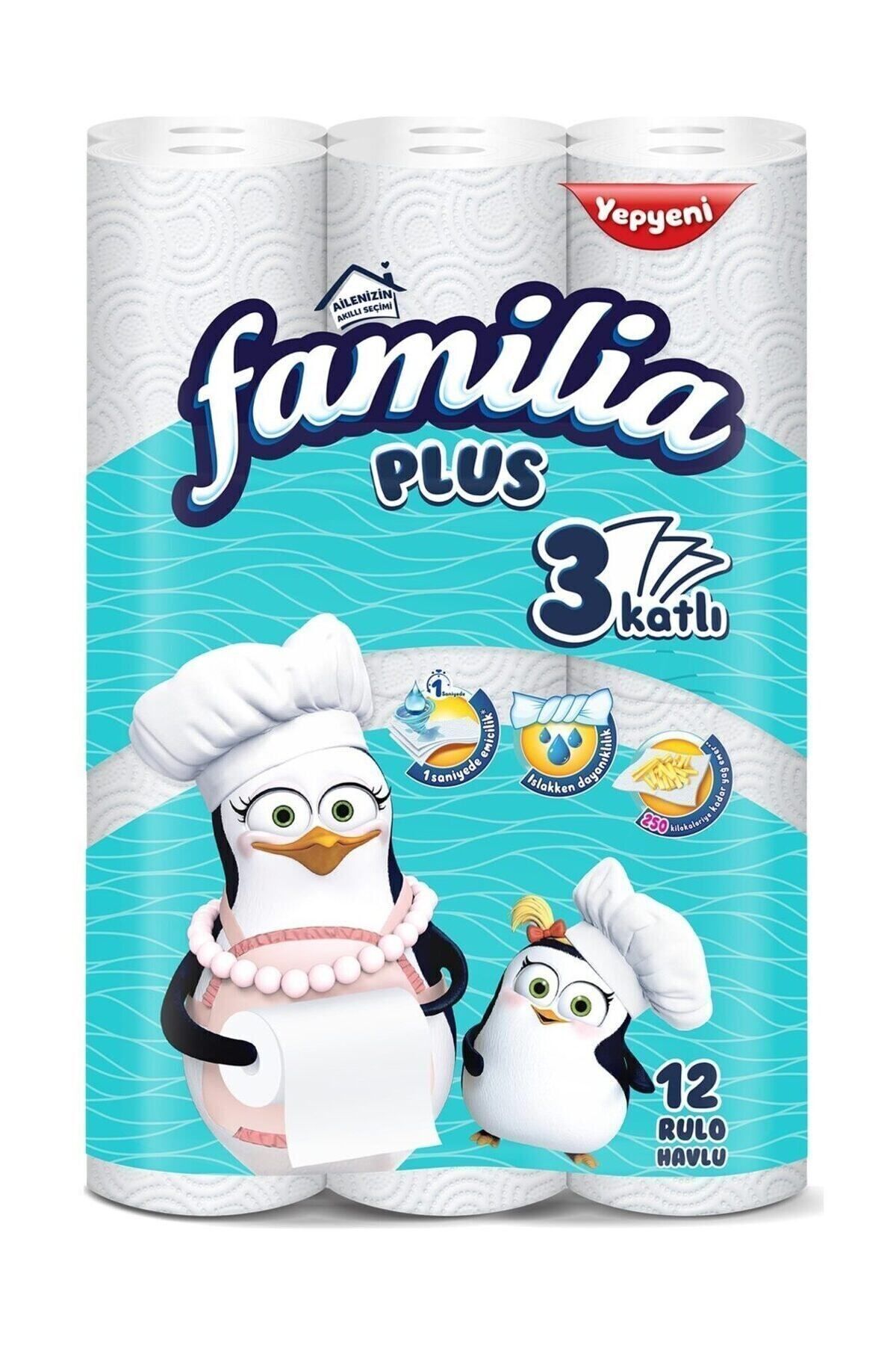 Familia Kağıt Havlu 3 Katlı 12 Rulo