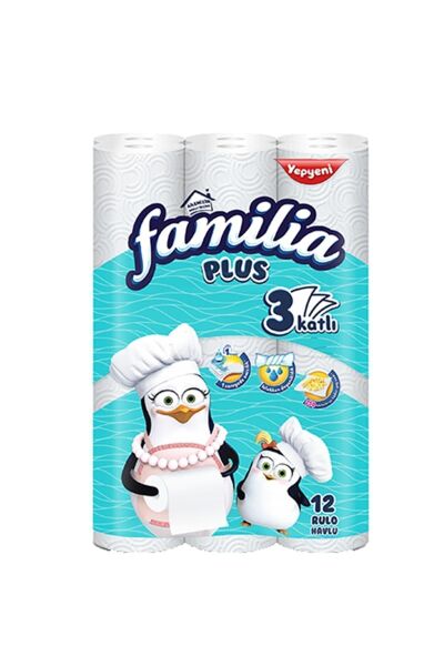 Familia Kağıt Havlu 3 Katlı 12 Rulo