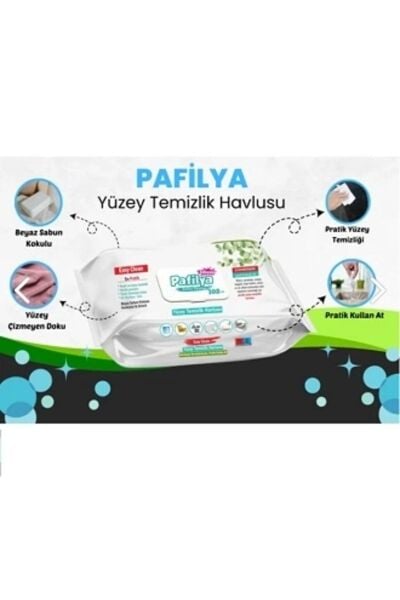 Pafilya Yüzey Temizlik Havlusu 102 Beyaz Sabun