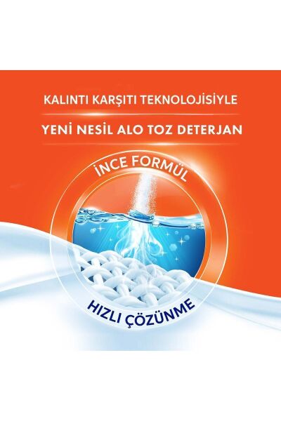 Alo 4 Kg Kar Çiçeği Ferahlğı Beyazlar Ve Renkliler Hızlı Çözülme Toz Deterjan