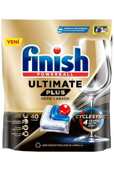 Finish Powerball Ultimate Plus 40 Lı