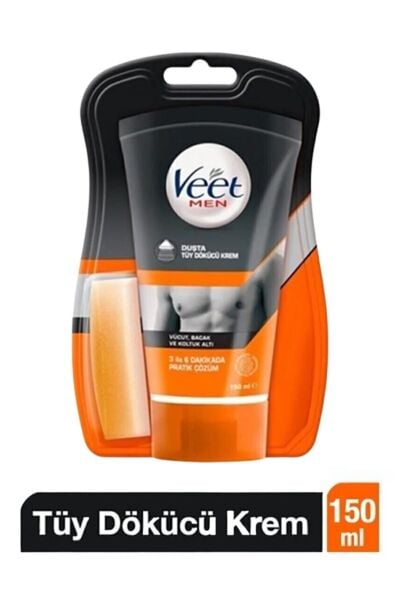 Veet Men Duşta Tüy Dökücü Krem 150 ml Erkeklere Özel