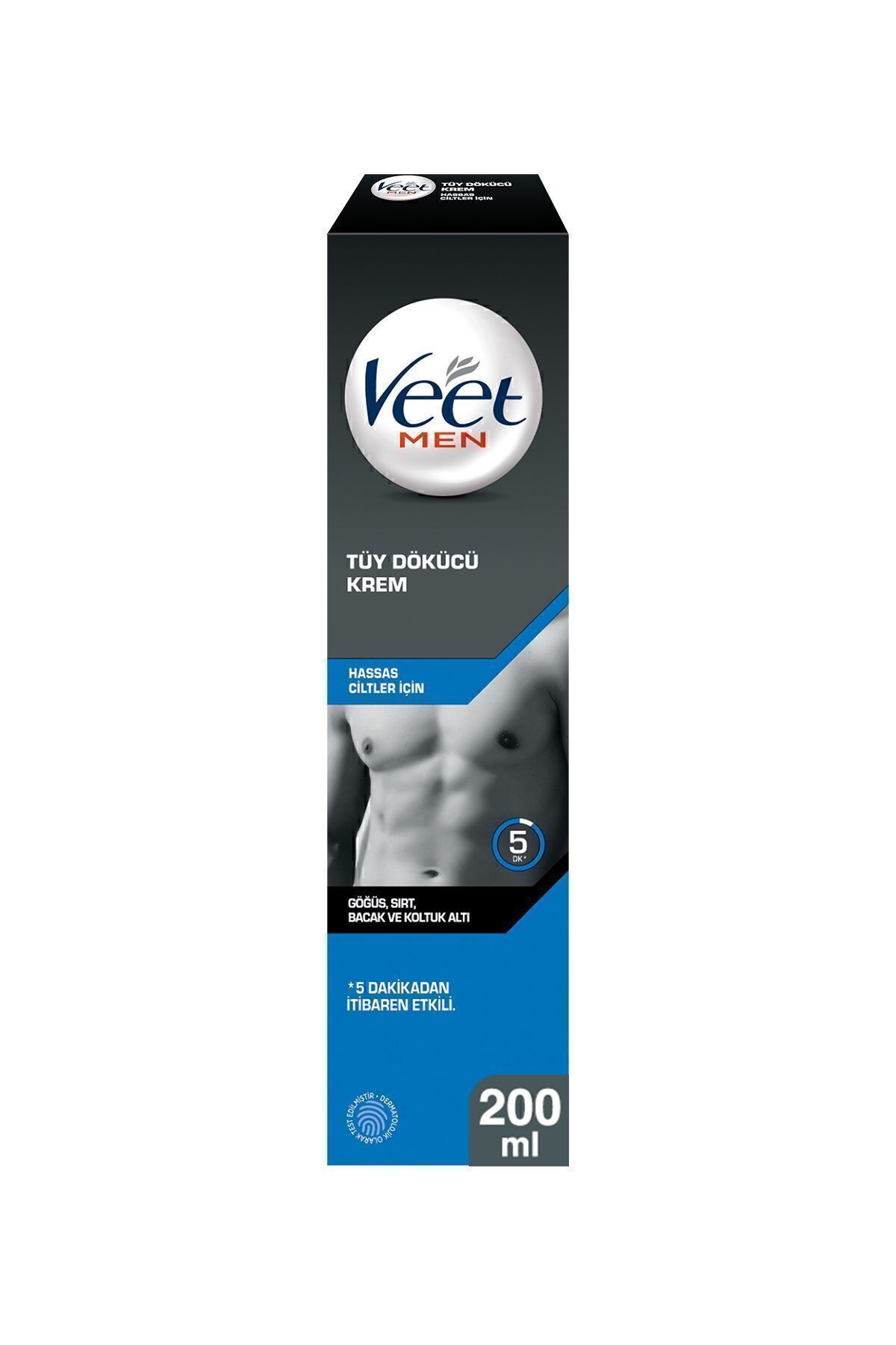 Veet Men 200 Ml Krem Hassas (Mavi)