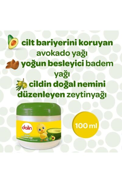 Dalin Vazelin 100 ml Avakado Yağlı