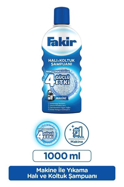 Fakir Halı & Koltuk Şampuanı Makine 1000 Ml