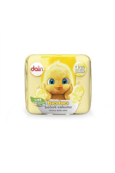 Dalin Bebek Sabunu 3'lü Bıcı Bıcı
