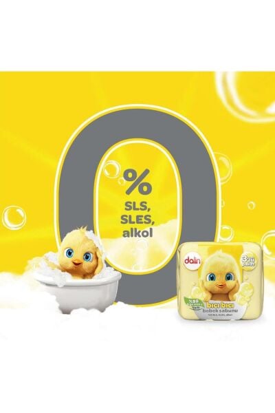Dalin Bebek Sabunu 3'lü Bıcı Bıcı