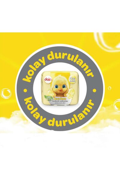 Dalin Bebek Sabunu 3'lü Bıcı Bıcı