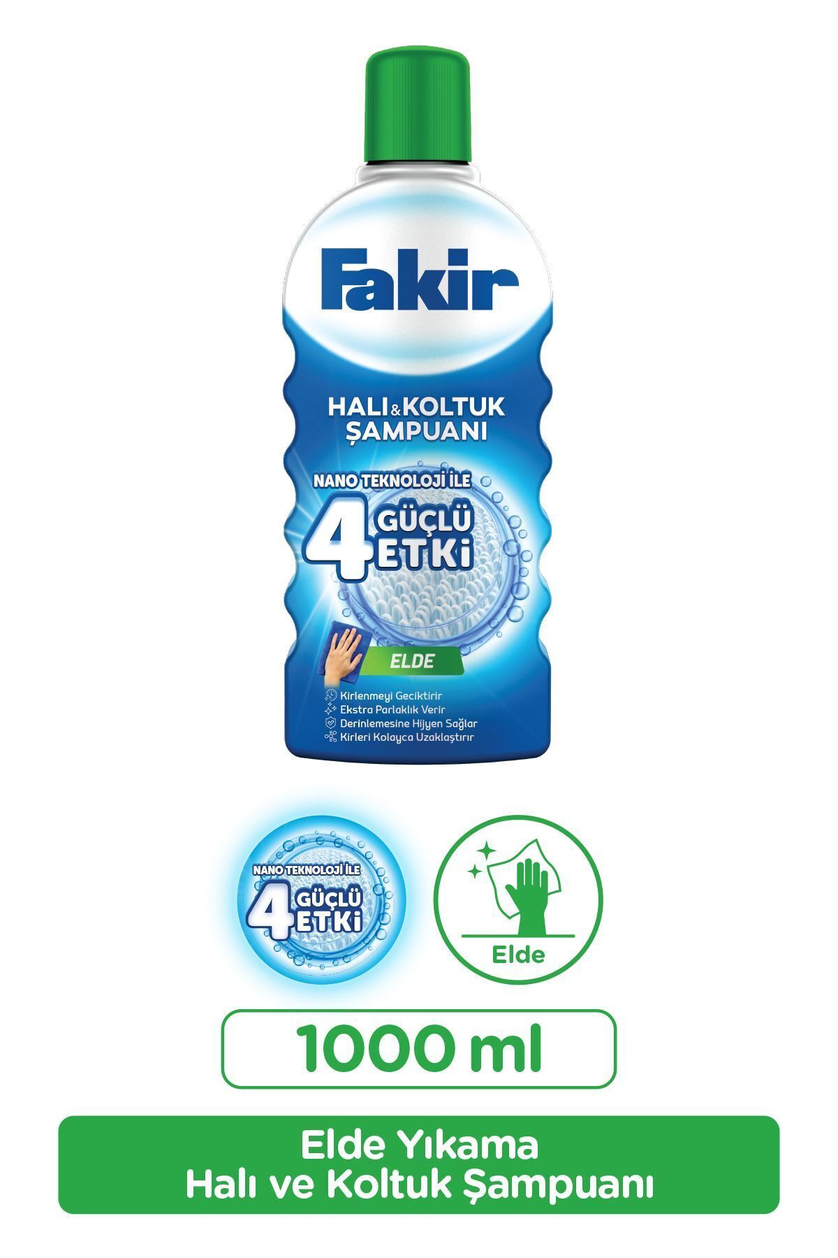 Fakir Halı & Koltuk Şampuanı Elde 1000 Ml