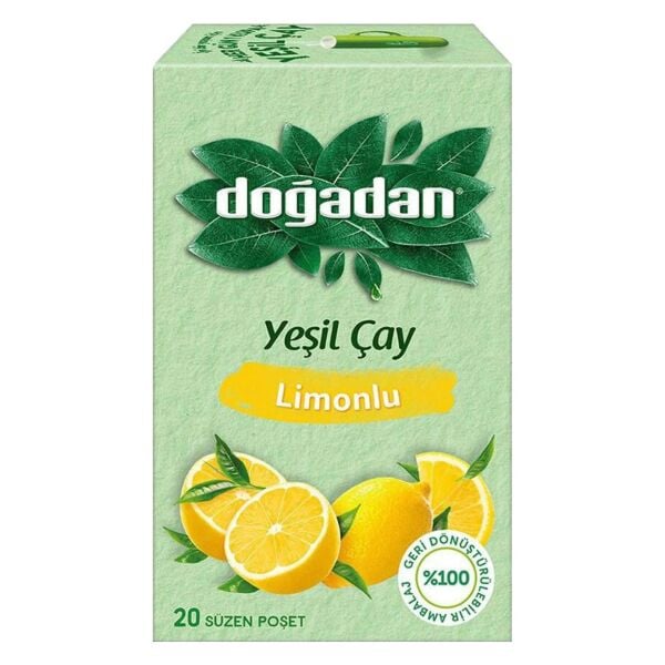 Doğadan Yeşil Çay Limonlu