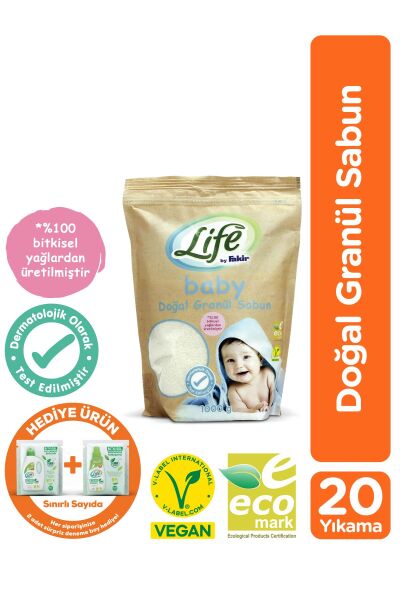 Fakir By Life Doğal Granül Sabun 1000Gr