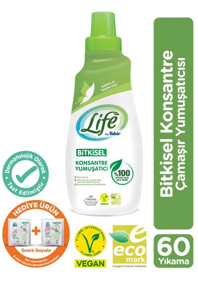 Fakir By Life Bitkisel Konsantre Yumuşatıcı 1500 Ml