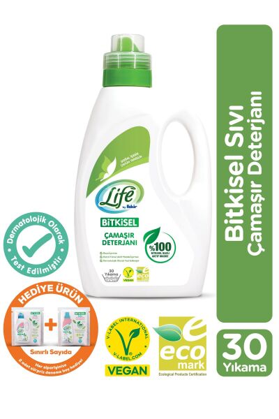 Fakir By Life Bitkisel Çamaşır Deterjanı 1500 Ml
