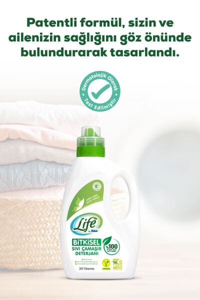 Fakir By Life Bitkisel Çamaşır Deterjanı 1500 Ml