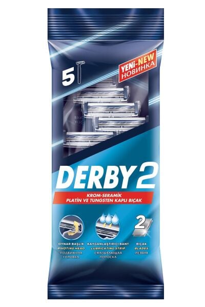 Derby Samurai 2 Bıcak 5 Li Yedek