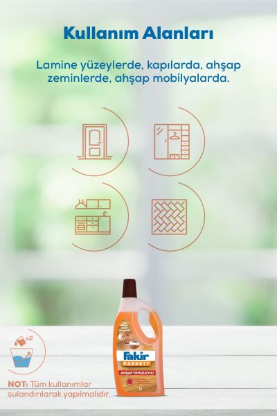 Fakir Ahşap Temizleyicisi 1 Lt