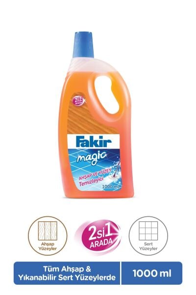 Fakir Ahşap Ve Yüzey Temizleyicisi Magic 1000 ml