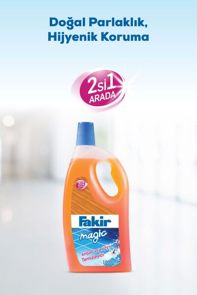 Fakir Ahşap Ve Yüzey Temizleyicisi Magic 1000 ml