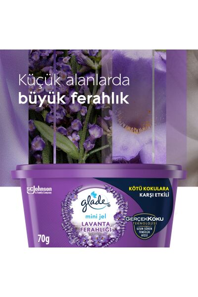 Glade Mini Jel Lavanta Ferahlığı 70 Gr