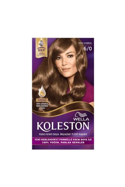 Wella Koleston Kit Saç Boyası 6/0 Koyu Kumral