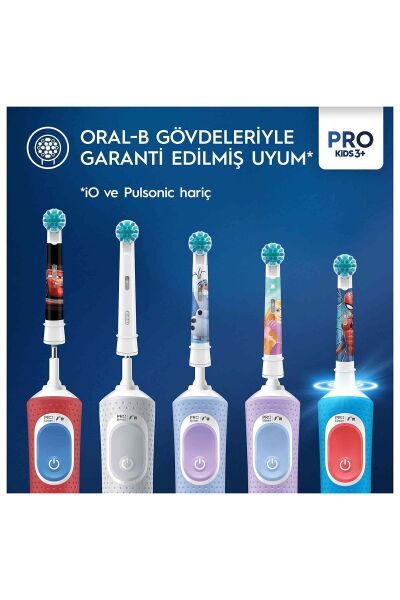 Oral-B Pro Kids Spiderman Şarjlı Diş Fırçası Yedek Başlığı 2 Adet