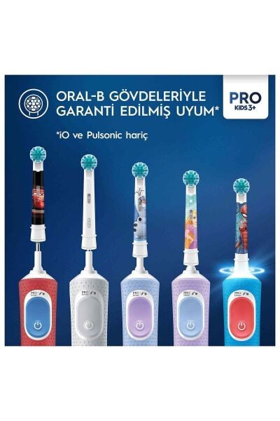Oral-B Pro Kids Spiderman Şarjlı Diş Fırçası Yedek Başlığı 2 Adet