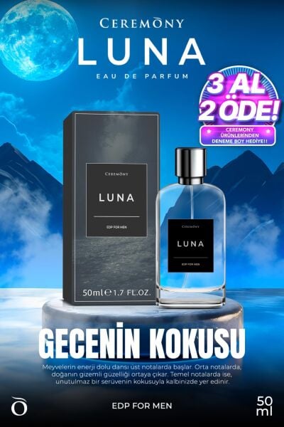 Ceremony Luna 50 ml Edp Erkek Parfüm