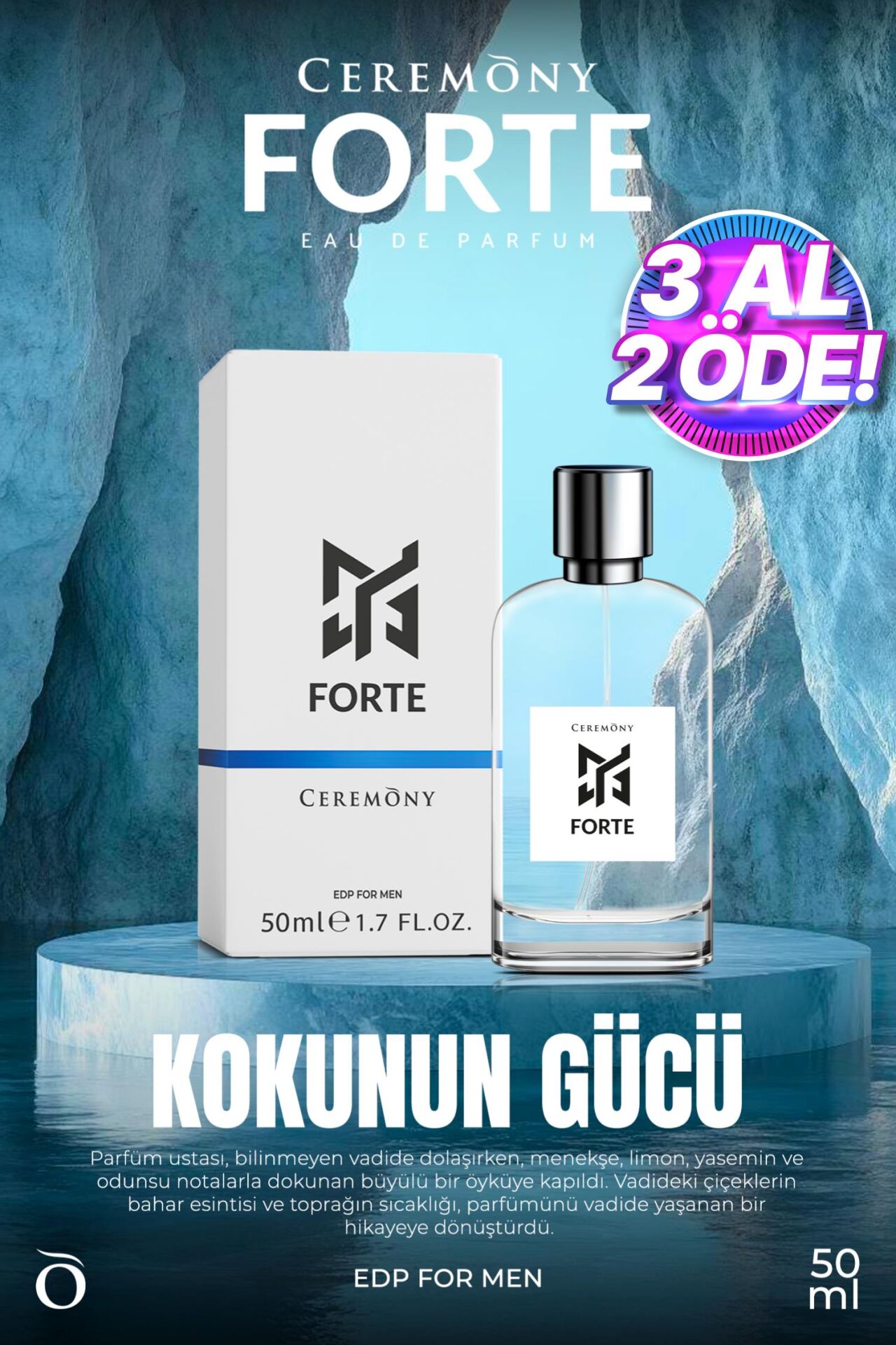 Ceremony Forte 50 ml Edp Erkek Parfüm