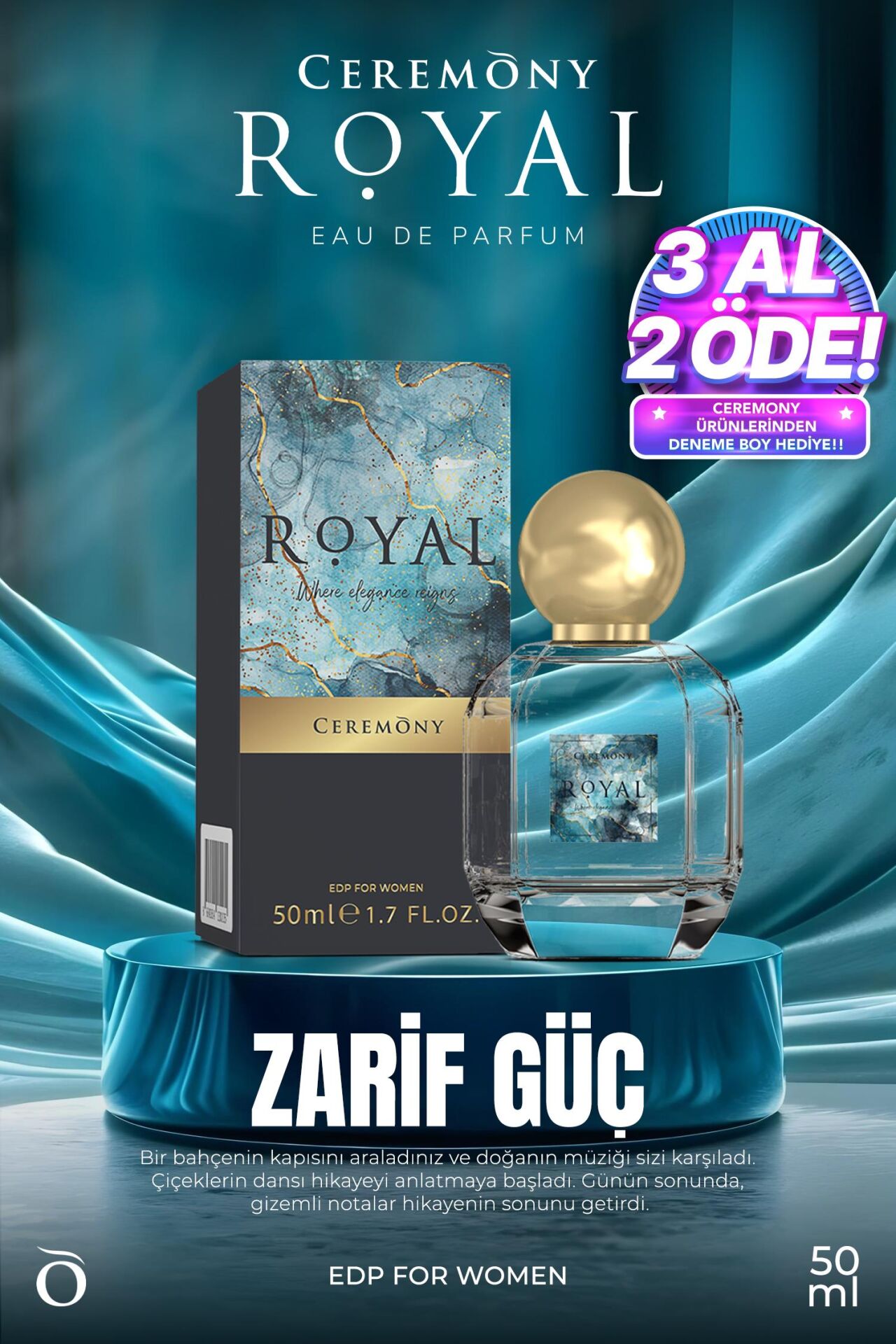 Ceremony Royal 50 ml Edp Kadın Parfüm