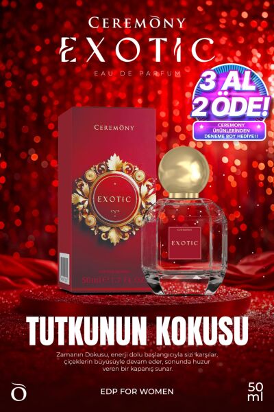 Ceremony Exotic 50 ml Edp Kadın Parfüm