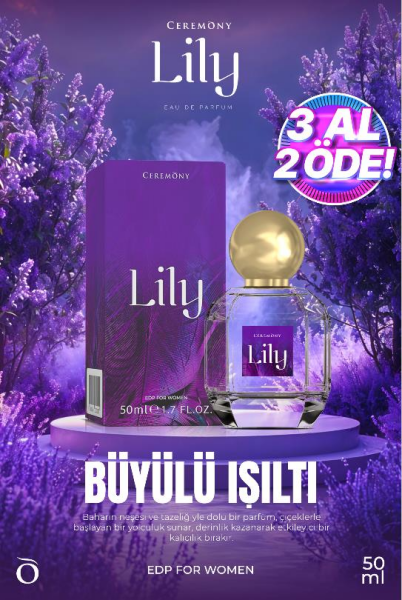 Ceremony Lily 50 ml Edp Kadın Parfüm