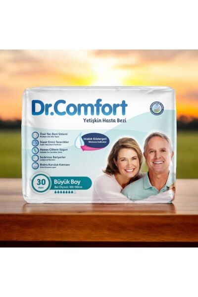 Dr.Comfort Yetişkin Hasta Bezi Large 30Lu