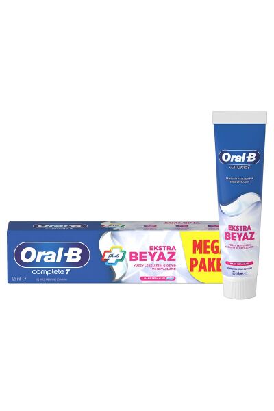 Oral-B Diş Macunu Complete 7 Extra White 125 Ml