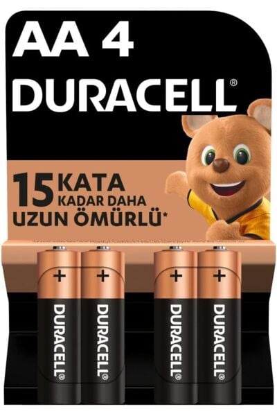 Duracell Kalem Pil 4'lü