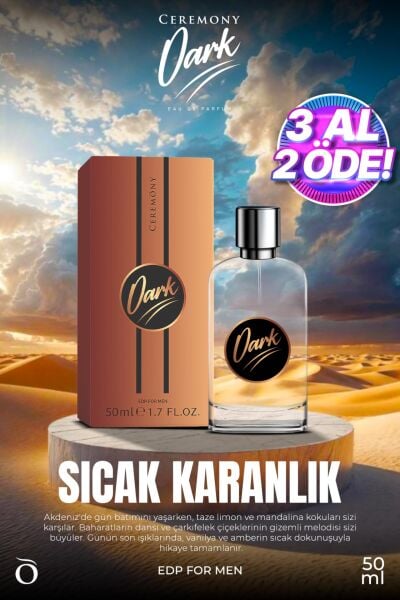 Ceremony Dark 50 ml Edp Erkek Parfüm
