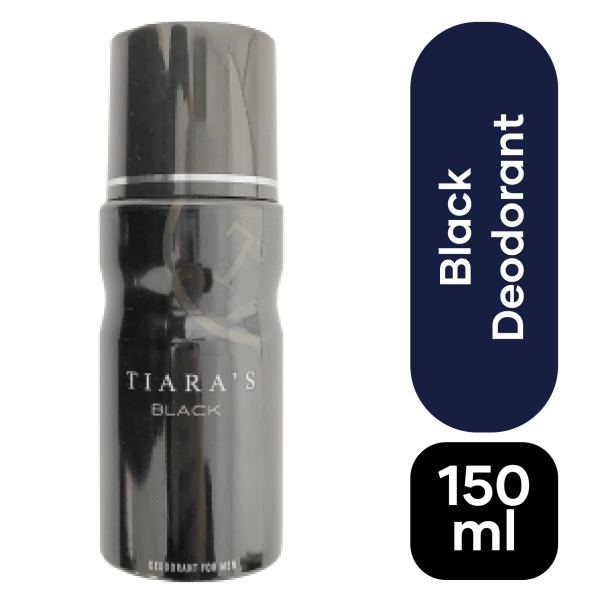 Deodorant Erkek Tiaras 150 ml Men Black