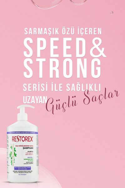 Restorex Saç Dökülmesine Karşı Ekstra Direnç Şampuanı 1000 ml