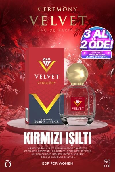 Ceremony Velvet 50 ml Edp Kadın Parfüm