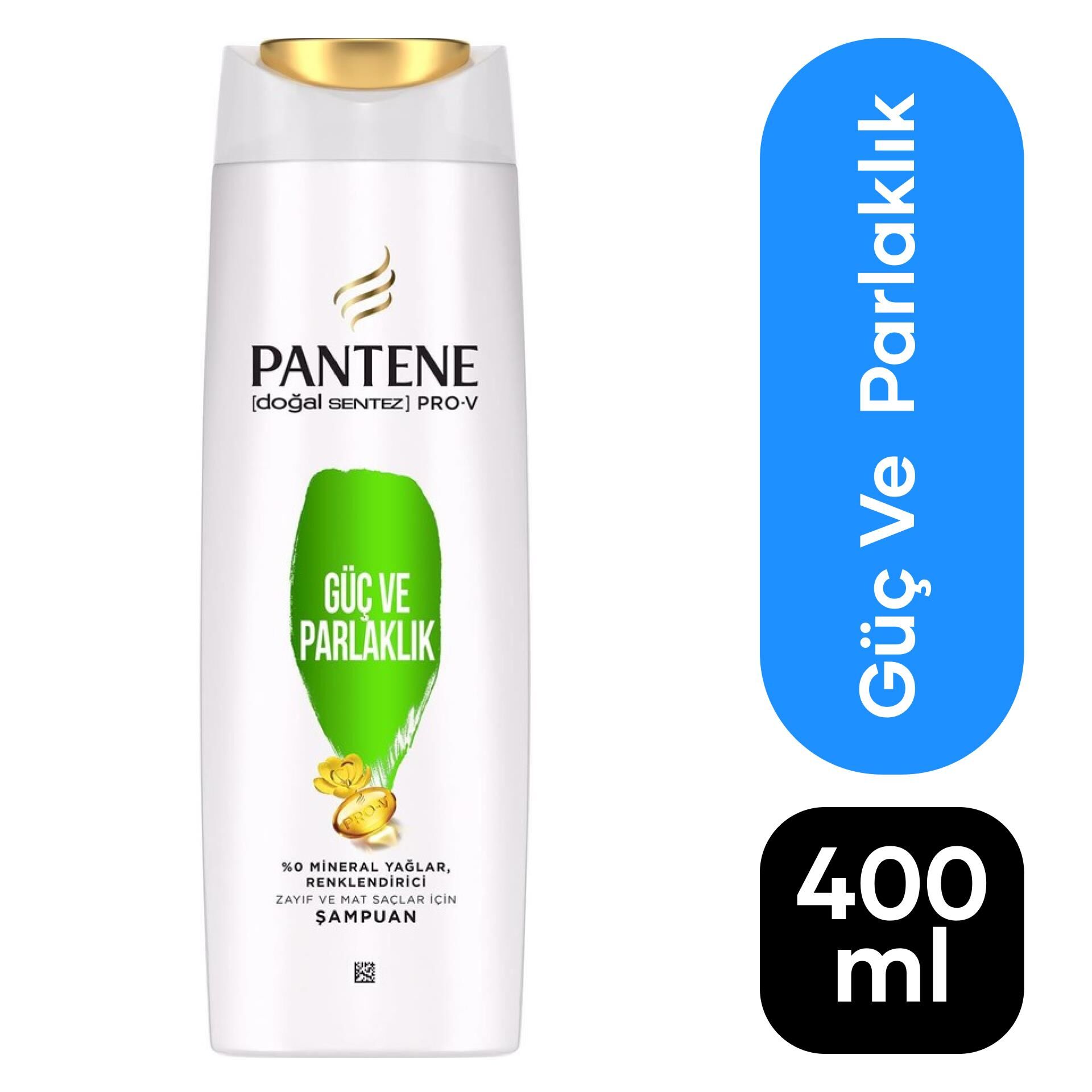 Pantene Şampuan 400 ml Güç ve Parlaklık