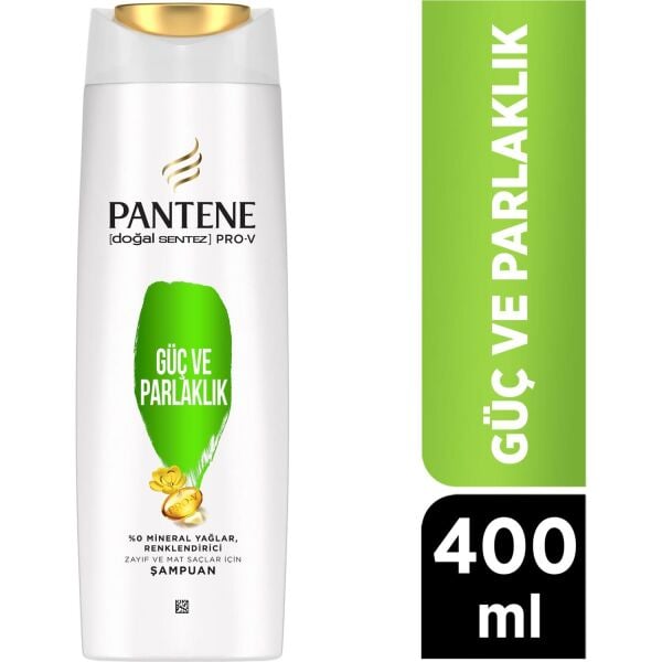 Pantene Şampuan 400 ml Güç ve Parlaklık