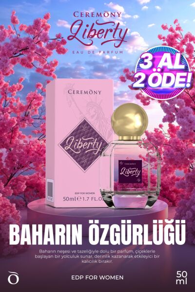 Ceremony Liberty 50 ml Edp Kadın Parfüm