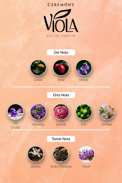 Ceremony Viola 50 ml Edp Kadın Parfüm