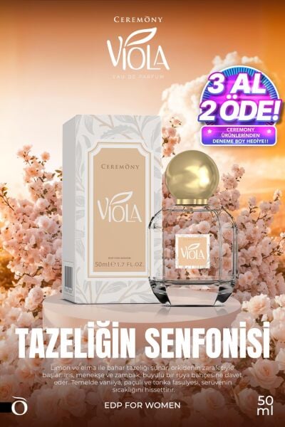 Ceremony Viola 50 ml Edp Kadın Parfüm