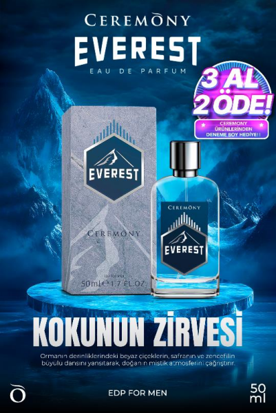 Ceremony Everest 50 ml Edp Erkek Parfüm